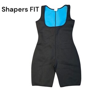 Slimming Shapewear Neoprene Sauna Suit Waist Trainer Body Suit‎ Size XL